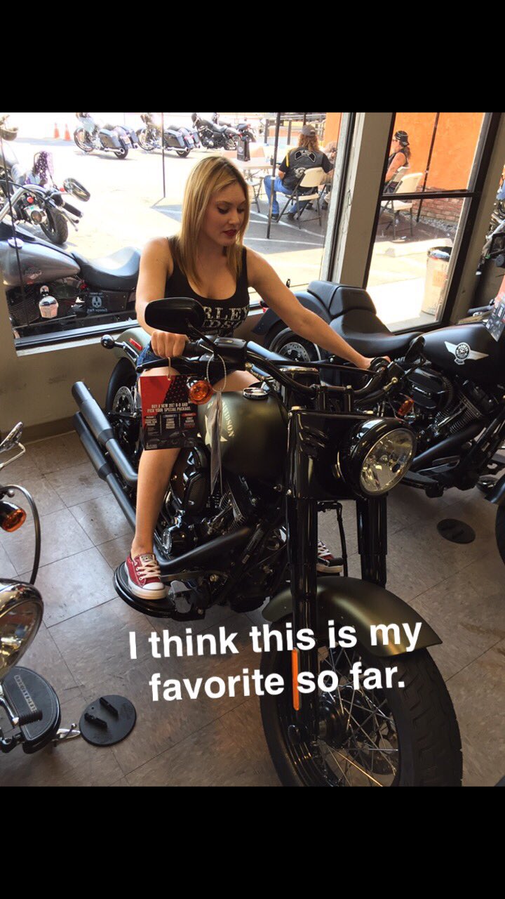 The Nicolette Show My Favorite Bike Ever Bikes Motorcycles Harley Toprockerhd Harleydavidson Softtailslim Bikesandbabes T Co Doo5pmfxxi Twitter