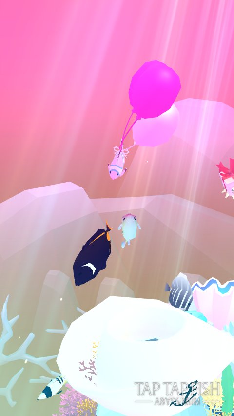My Balloon Clownfish:) 
#taptapfish
Download: onelink.to/jhe4sh