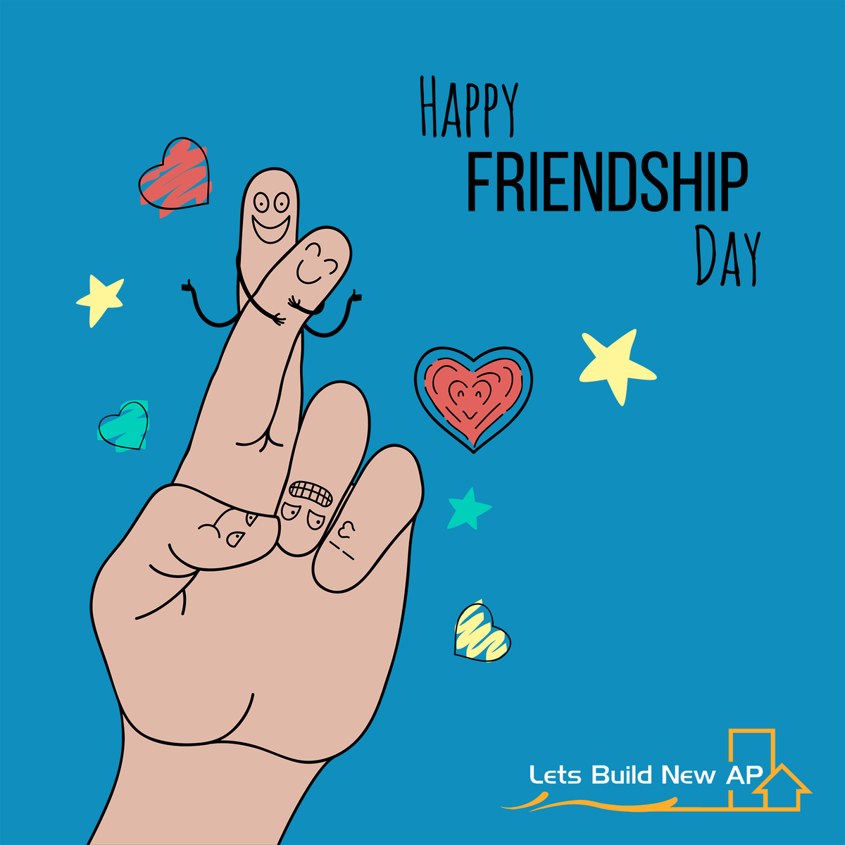 LetsBuildNewAP's tweet image. "In life we never lose friends, we only learn who the true ones are" Happy Friendship Day! #LetsBuildNewAP #Frienship_day #Friends