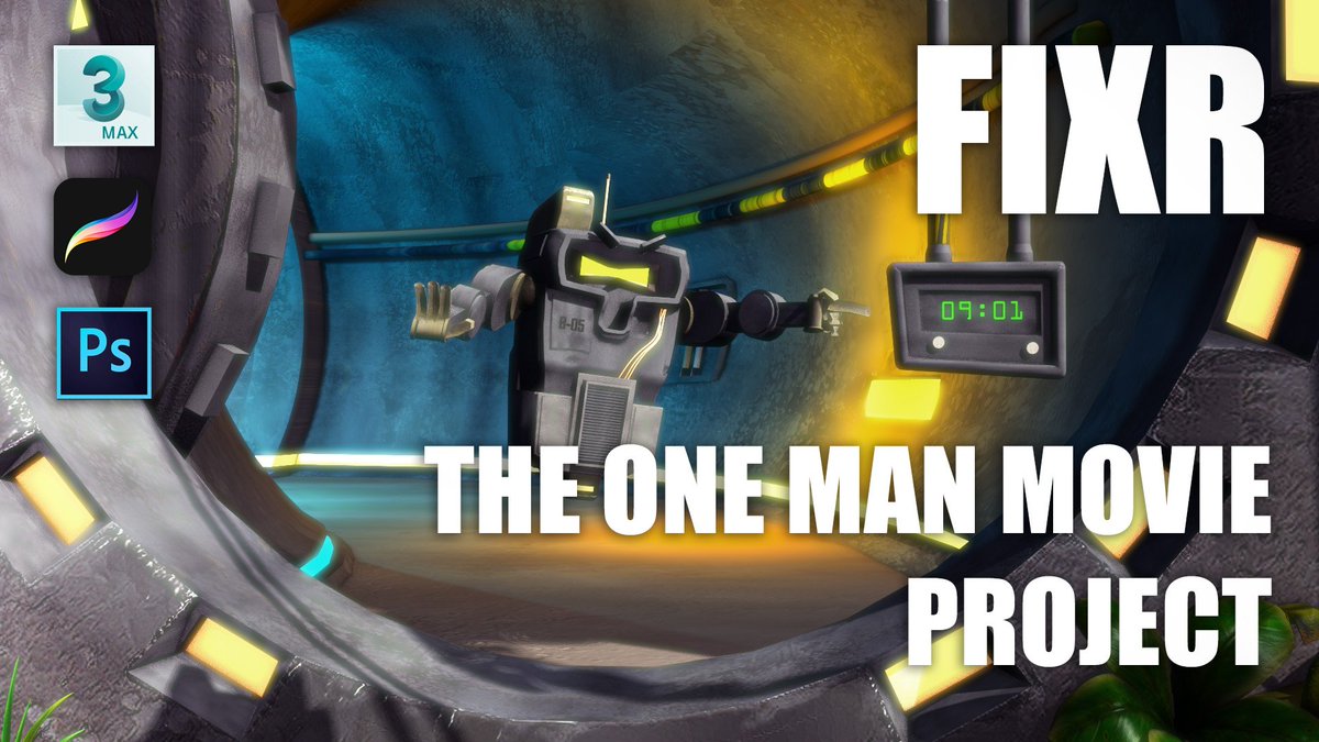JCulley3D's tweet photo. A #4K test render with improved visuals, some sound effects and music added. #indiemovie #cgishort #onemanmovie
https://t.co/Ednh32ZDWB https://t.co/1D6H4QxeCq