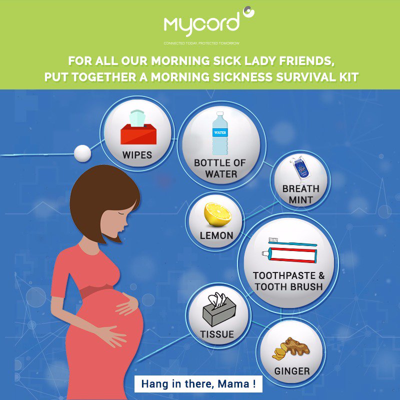 mycordofficial's tweet photo. Tell us what do you do to save the day when morning sickness strikes ?
day. #PreNatalTips #MorningSickness #Motherhood #BabyOnWay https://t.co/gWGl2iqz5f