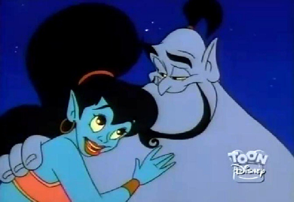 My mom Eden.           My dad genie
