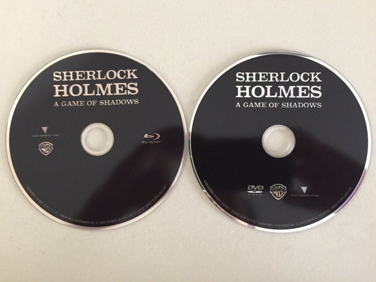 Sherlock Holmes: A Game Of Shadows (2011) - Robert Downey Jr. Blu-ray  codefree, image size:1200x900