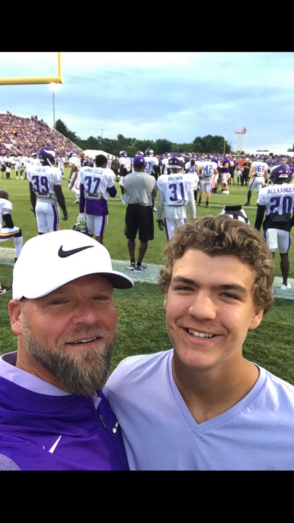 BoumanTodd's tweet image. What a great way to talk more football, with my boy!
#anothermemory