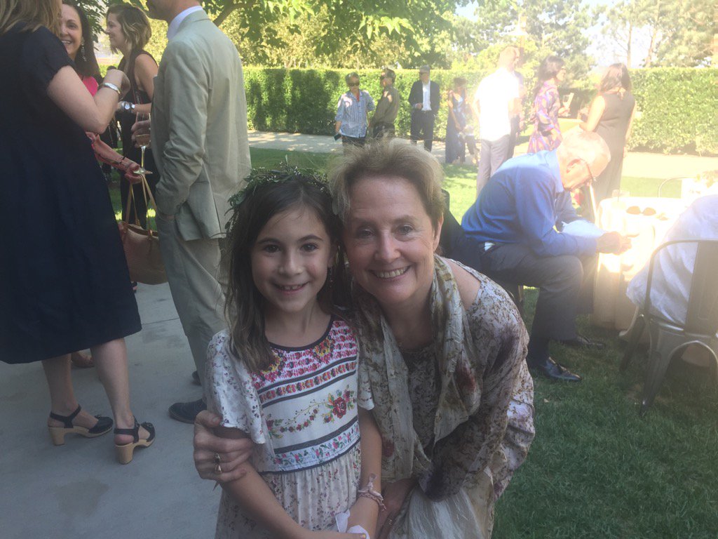 My two heroes in one place <a href="/AliceWaters/">Alice Waters</a> <a href="/ESYNYC/">EdibleSchoolyardNYC</a> <a href="/shainarobbins/">Shaina Robbins</a>