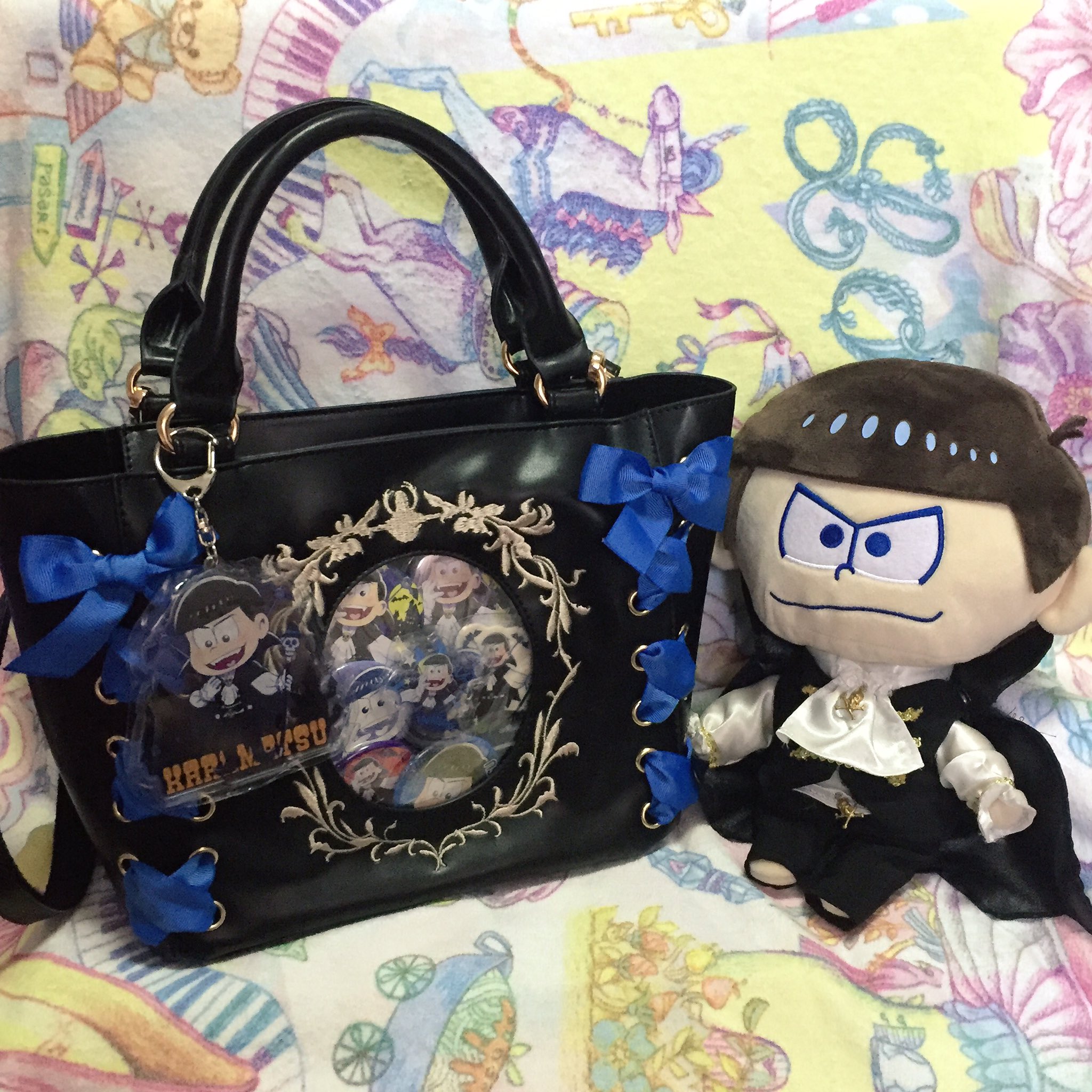 カラ松　痛バッグ おそ松さん 痛バッグ 痛バ 一松 カラ松｜Yahoo!フリマ（旧PayPay