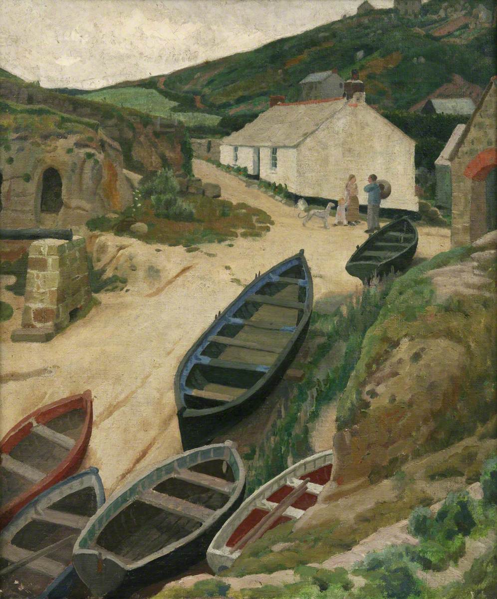 Porthgwarra Ernest Procter (1886–1935) Penlee House Gallery &amp; Museum