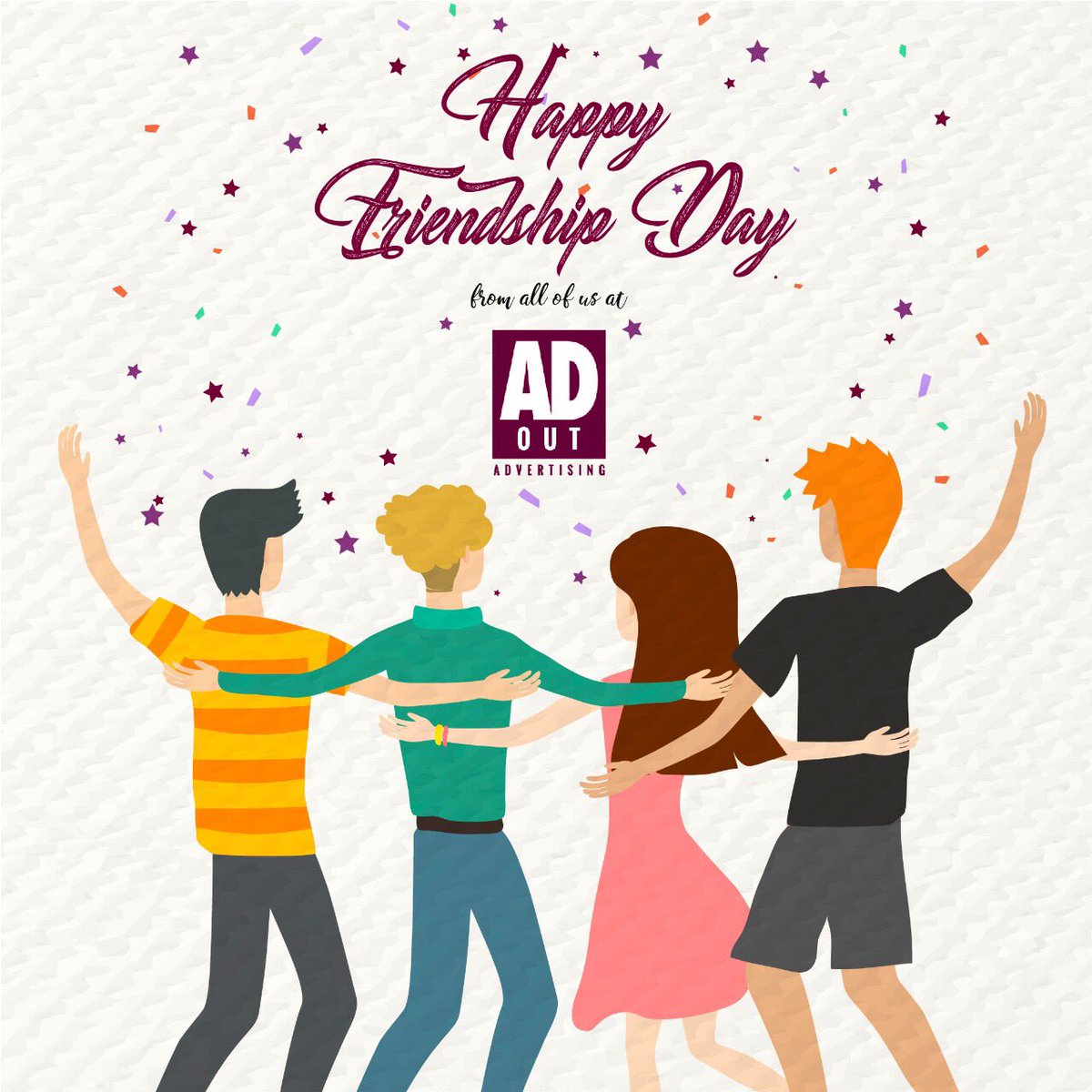 adout_in's tweet photo. Wishing you all the happiest friendship day ever. #ADout #FriendshipDay https://t.co/jaojnOFP8W