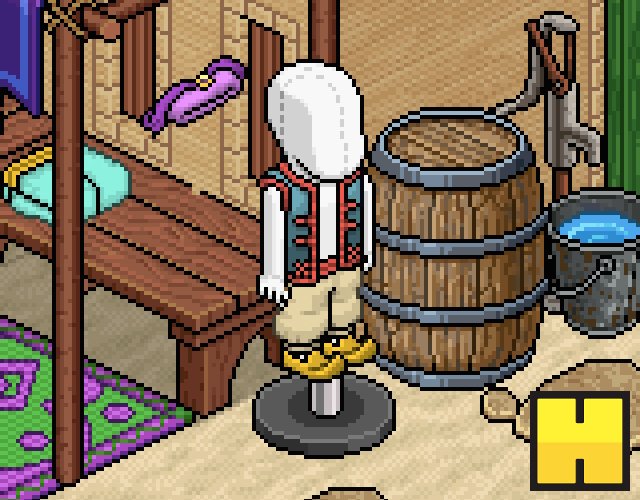 Habbo's tweet photo. Summer Bazaar clothing arrives VERY SOON!
RT this to win one of 25 new MALE outfits 👳
(GLOBAL comp, any Habbo can win 🌎🌍🌏) https://t.co/IhxVxK4LrO