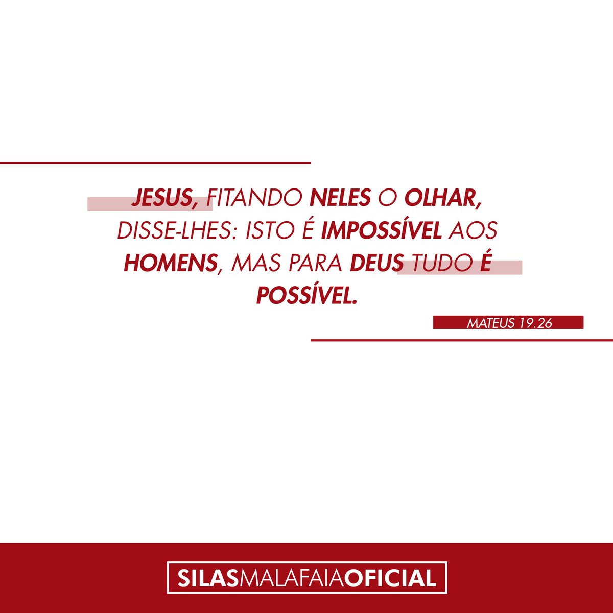Deus tem milagre para a sua vida. Um domingo abençoado para você e sua família!