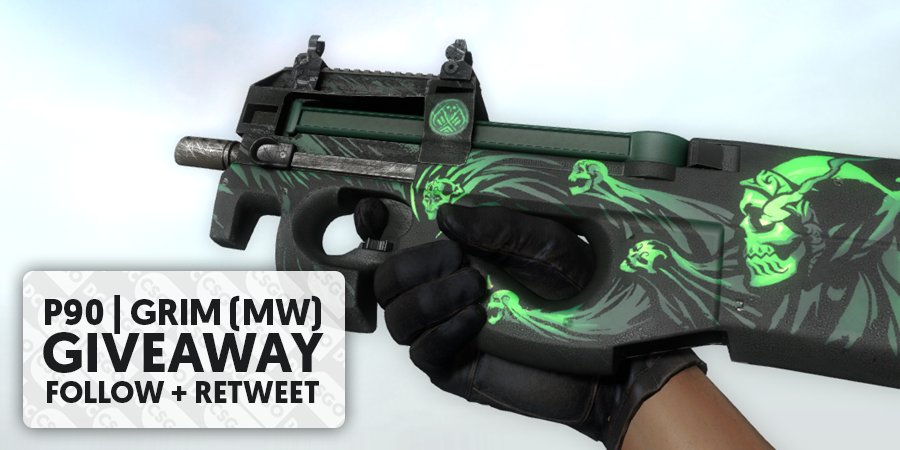 csgo_dose's tweet photo. 👑 We are doing another 24h giveaway with a P90 | Grim (Minimal Wear) #CSGOgiveaway
➕ Follow
➕ Retweet
➕ Tag 2 friends https://t.co/4vNiQbdoMC