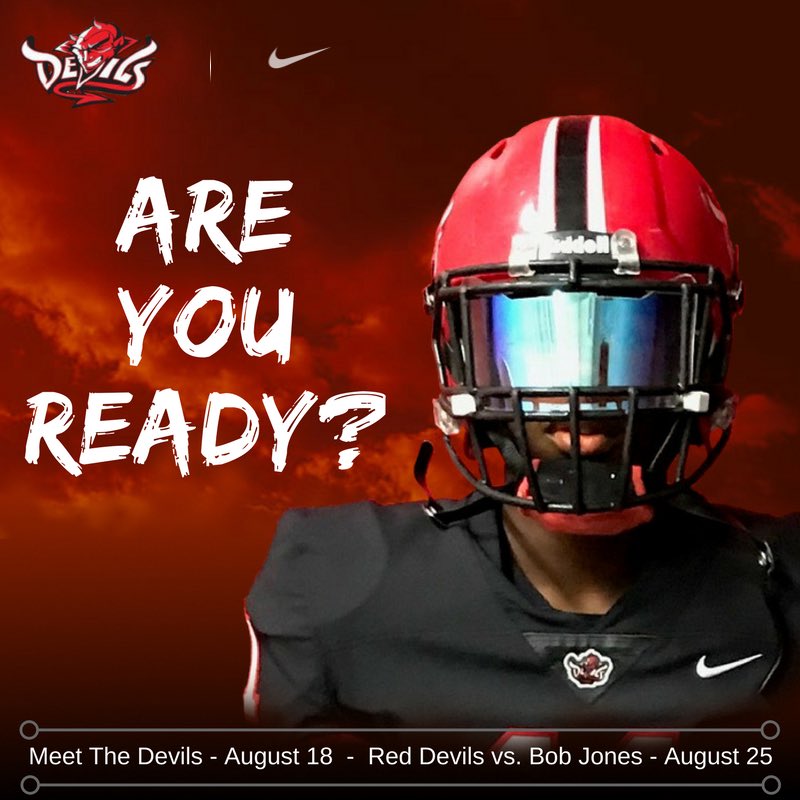 CHSREDDEVILS's tweet photo. Got plans later this month? 🤘 https://t.co/dm2F3jJ2ua