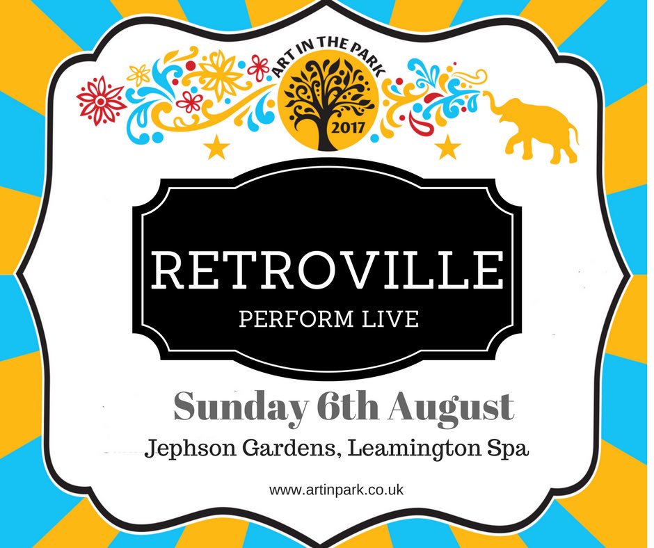 Gloria Sunset (@msgloriasunset) on Twitter photo Playing with @welcometoretroville <a href="/AITPLeamington/">Art in the Park</a> today at 1.15. Bring your dancing shoes and come and show us your rock n roll moves. Playing with @welcometoretroville <a href="/AITPLeamington/">Art in the Park</a> today at 1.15. Bring your dancing shoes and come and show us your rock n roll moves.