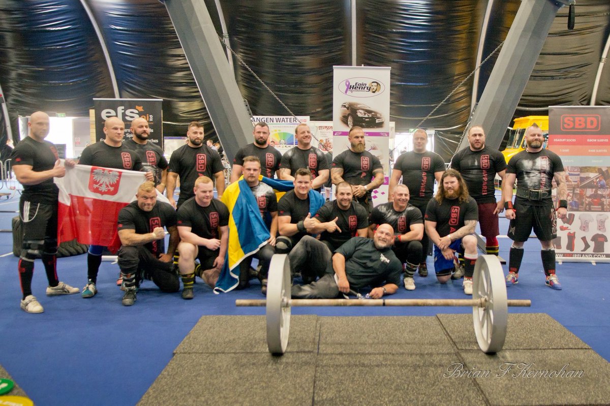 RichardBirchmo4's tweet photo. U105kg Europes Strongest Man 2017 Competitors #7th strongest #belfast #tobethebest https://t.co/ldKY27gM7j
