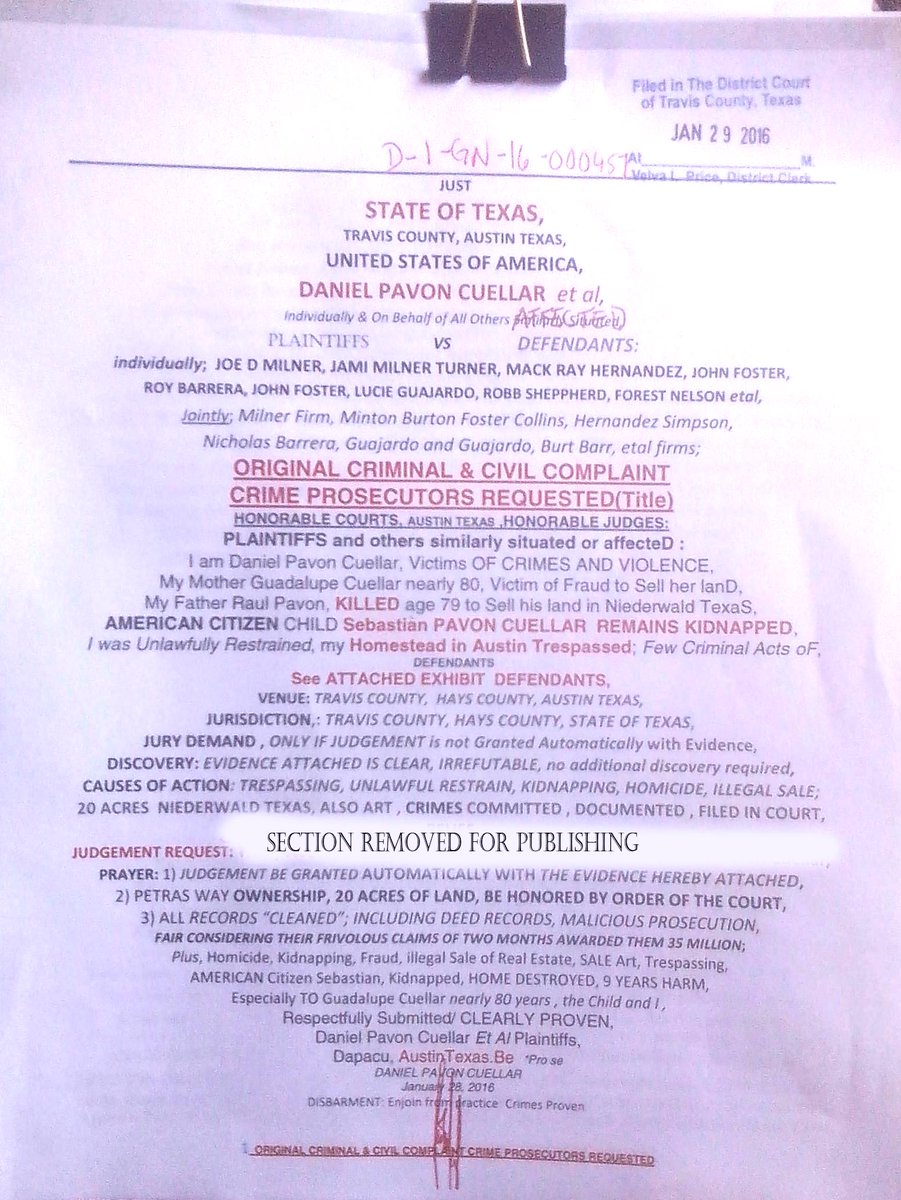 ARTOFJUSTICE's tweet image. #news @KXAN_News @VicenteFoxQue @FoxNews @BBCBreaking TRESPASSING, KIDNAPPING,HOMICIDE FOR 35 MILLION IN TEXAS ATX.DOG