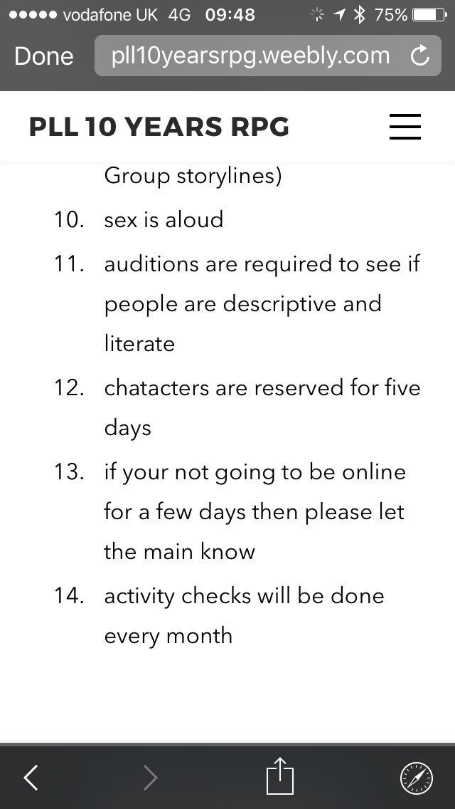 Gonna update the rules today. Everyone in this RPG please try and follow the rules as I dont wanna give out warnings because I love y'all