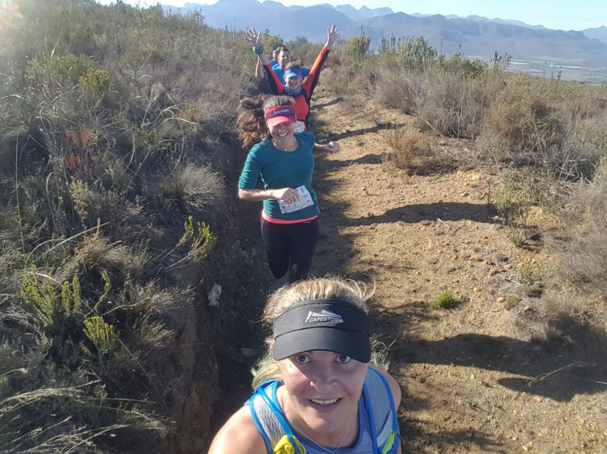 Happy trails on Paarl Mountain #SpurTrailSeries <a href="/wildrunnerza/">Wildrunner</a>