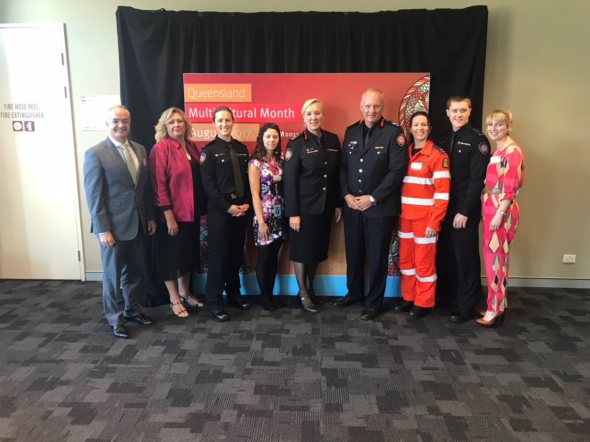Great afternoon at the QLD Multicultural Awards - QFES is a proud sponsor.