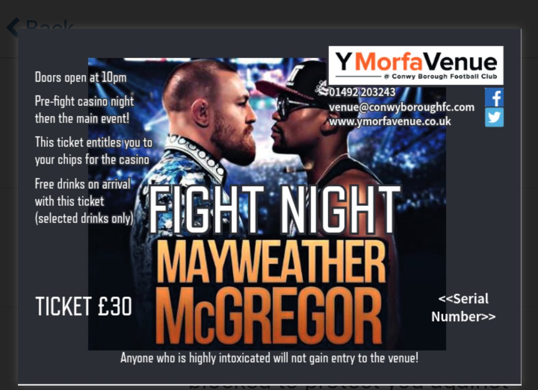 Y Morfa Venue tweet media