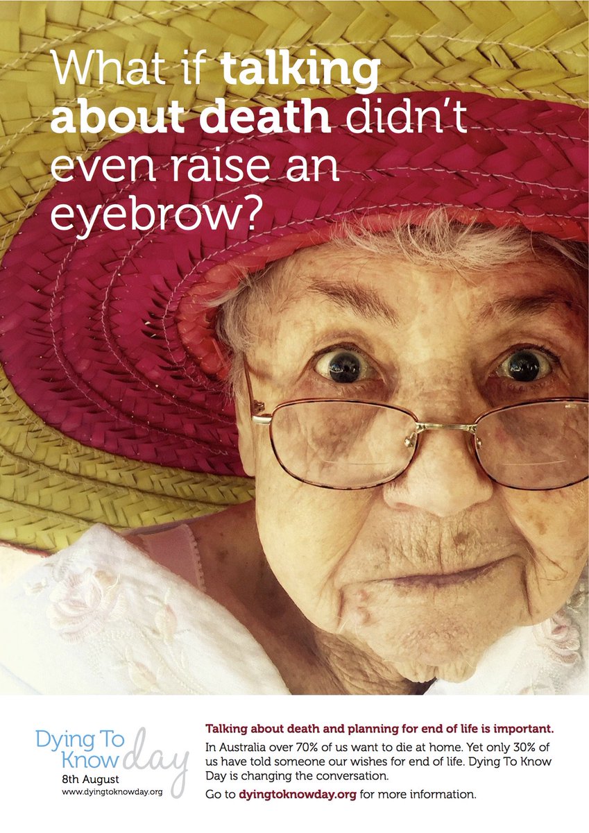RebPatter's tweet photo. Lots of great resources from @GroundSwellAus for Australia's #D2KDay this week. I love this poster. #DeathLiteracy https://t.co/e1Jr8jpj5A https://t.co/BYLFdAFqKK