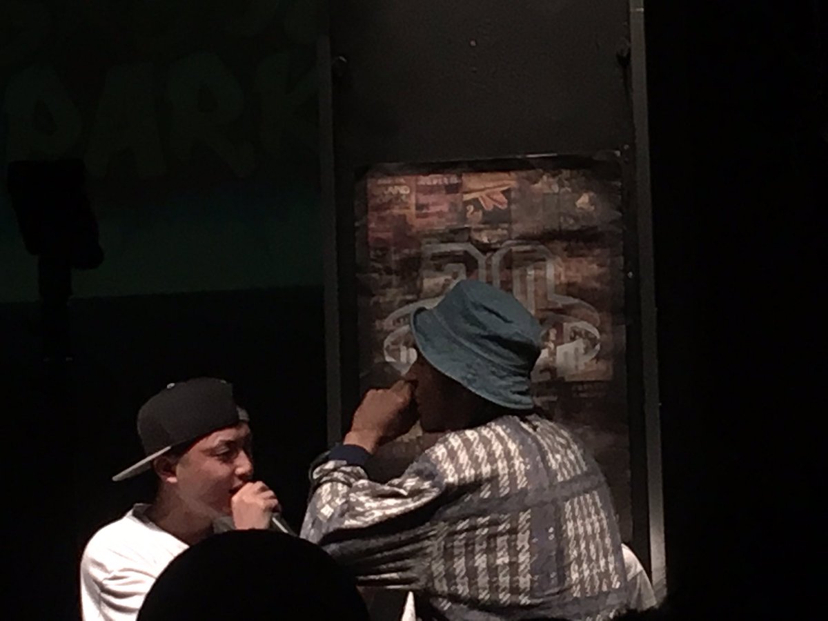 Mc派遣社員 Mrj主催 ウスイ 句潤対id 句潤 上がってすぐラップを始める 句 ここはハーレム 入れないid Id 俺はbboyのbはブラックと定義してる p