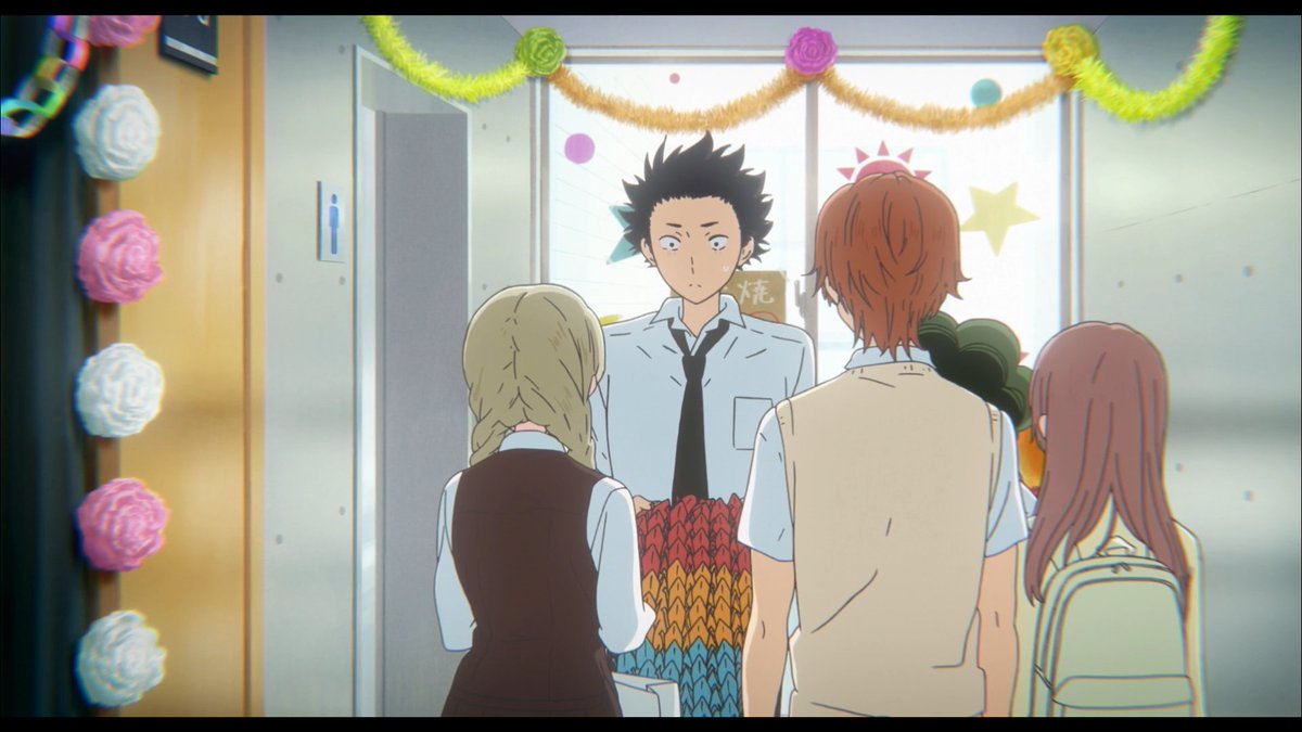 Download Origami In Anime On Twitter Koe No Katachi A Silent Voice Free Wallpaper Origami In Anime On Twitter Koe No Katachi A Silent Voice For Free
