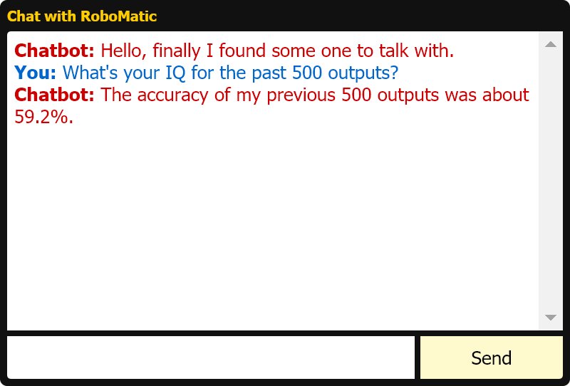 InfraDrive's tweet image. #RoboMatic IQ is based on how well it gives suitable responses for users' requests. More requests, more accurate IQ. #chatbot #v3 #soon