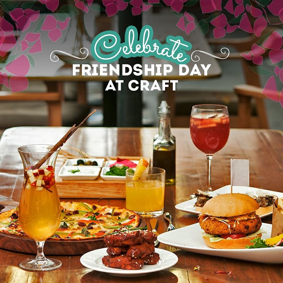 CraftDbb's tweet image. Come celebrate Friendship Day in twos, threes or more with our Booziest offers of unlimited beer and bar food at Rs 549.