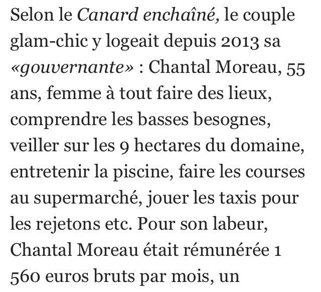 Brevesdepresse's tweet photo. ⚡️Dans #Elle, rien sur les affaires qui fâchent. La gouvernante logée au fond du jardin. Affaire réglée récemment par un accord financier. https://t.co/TuKtgdkd61