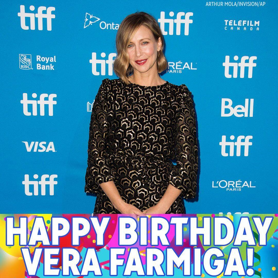 Wishing a very Happy 44th Birthday to actress Vera Farmiga! 