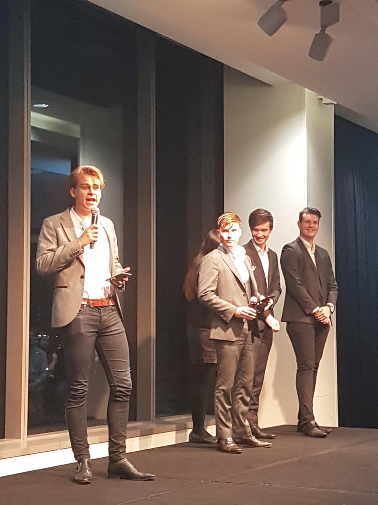 jandersdean's tweet photo. Team @kwmlaw talking the #Tourque and #disruptinglaw at the @Legal_Forecast #hackathon
#disruptive #pitchtime #legalinnovation https://t.co/Sij56ZfMNf
