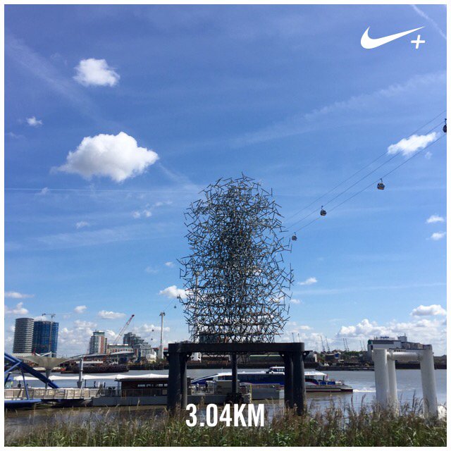 CodeCheetah's tweet photo. Morning run on the peninsula. 🏃🏻💦☀️ I just ran 3.04 km with Nike+. https://t.co/V9eCM8gGS0 #nikeplus https://t.co/6yPw9gL8B2