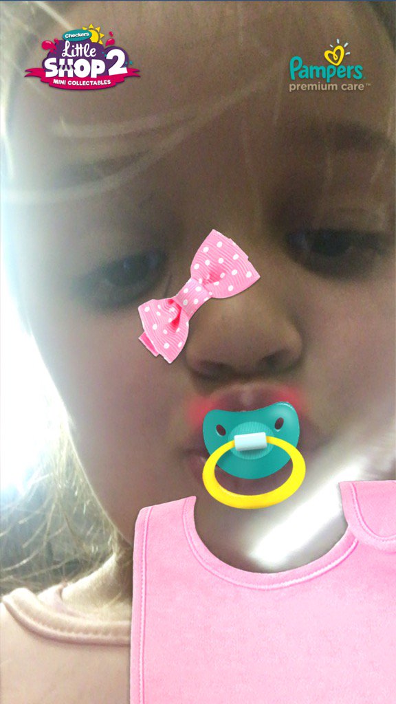 tjonk7's tweet photo. Check out my new @CheckersSA Little Shop filter! #checkerslittleshop #pampers https://t.co/3twO08sDgl