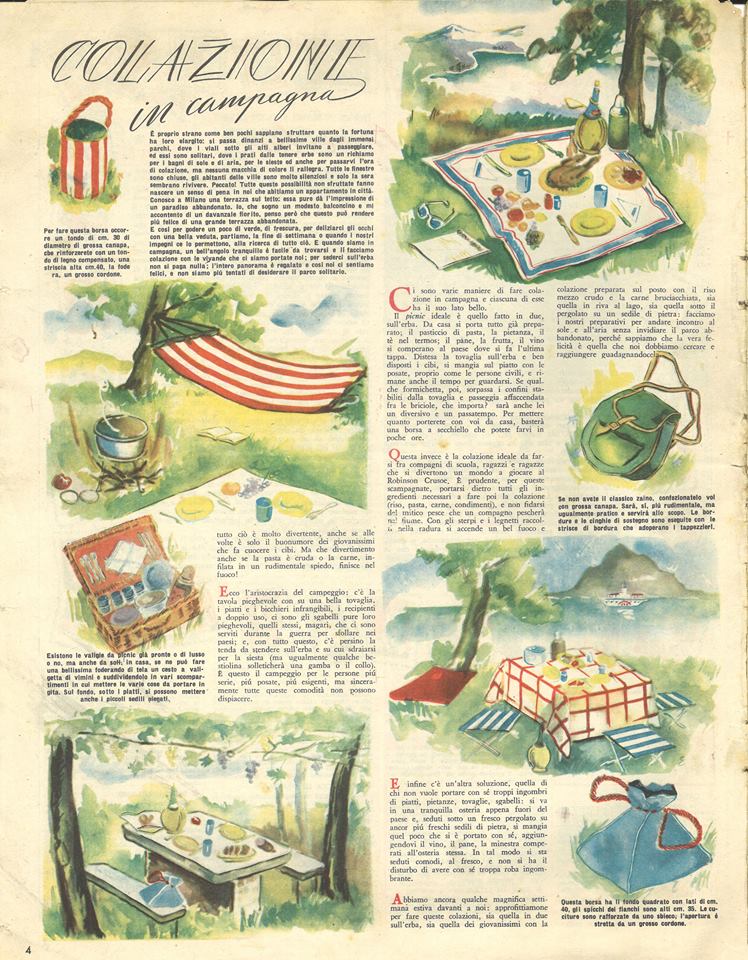 MuseoCanapa's tweet photo. Per un brunch all’aperto proponiamo il fresco dei laghetti di #Gavelli, sacche e tovaglie in canapa @Grazia #10Agosto 1946 #BuonaDomenica https://t.co/b8ff6JLxOp