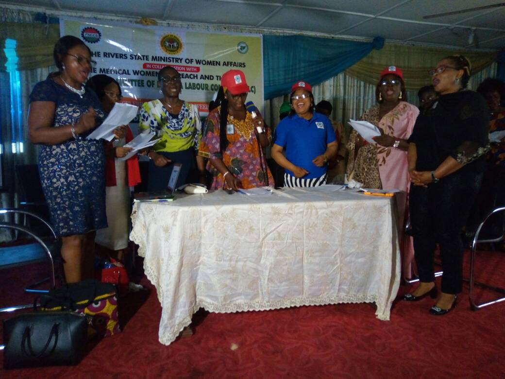 RSSDGs's tweet photo. @toruofili @K_QUILLZ @Obronx1 Mrs @toruofili with NLC Women Comittee and Medical Women Outreach Facilitators on #WBW2017 Celebration https://t.co/YrvOYo3tWv