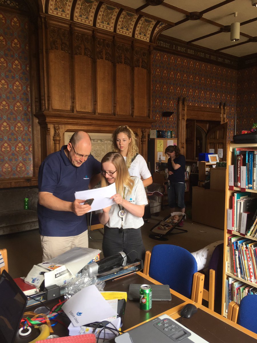 SUSpotTheDiff's tweet image. Final preparations underway #spotthediff #makethediff