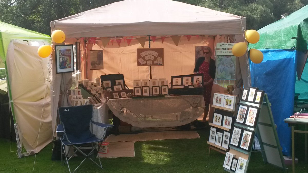Come find us <a href="/AITPLeamington/">Art in the Park</a> down the slope from The Aviary Café until 6pm