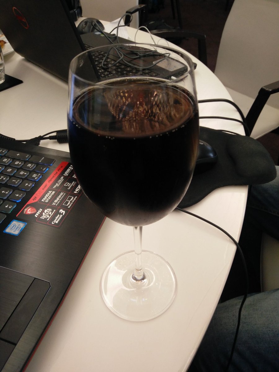 yrreb_xela's tweet photo. Only at RDC can you drink coke out of a wine glass #RDC17 https://t.co/xTxFlommy4