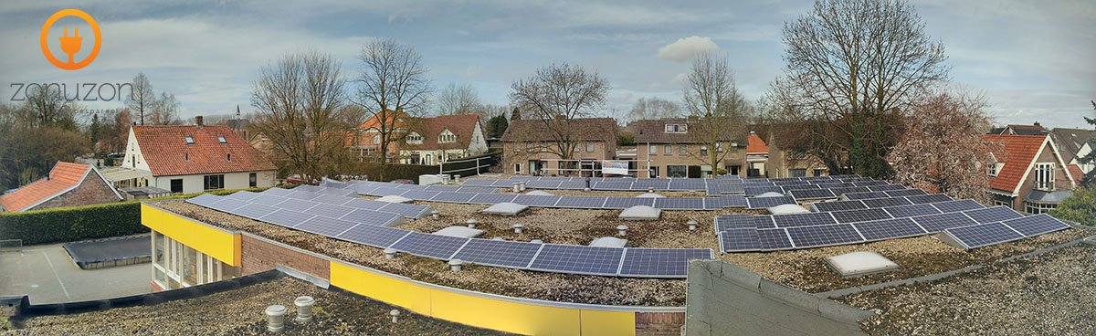 ZONUZON's tweet photo. I.s.m. @OpgwktMaasWaal hebben we een zonnepanelensysteem gerealiseerd op het dak van basisschool De Laak te Wamel! @SolarEdgePV https://t.co/kf7CvVFMfJ