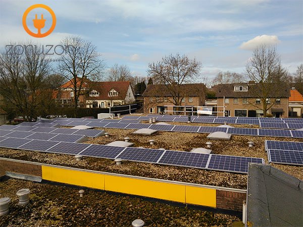 ZONUZON's tweet photo. I.s.m. @OpgwktMaasWaal hebben we een zonnepanelensysteem gerealiseerd op het dak van basisschool De Laak te Wamel! @SolarEdgePV https://t.co/kf7CvVFMfJ
