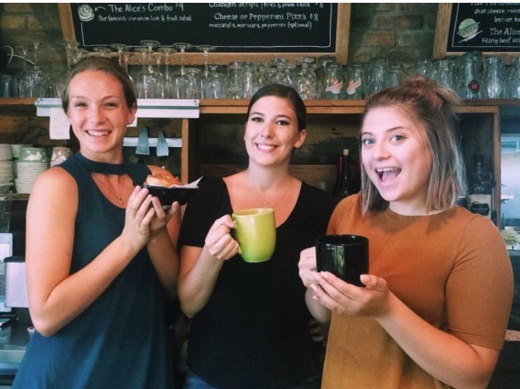 Start your morning with a hot cup of coffee &amp; a freshly baked Big Nasty !