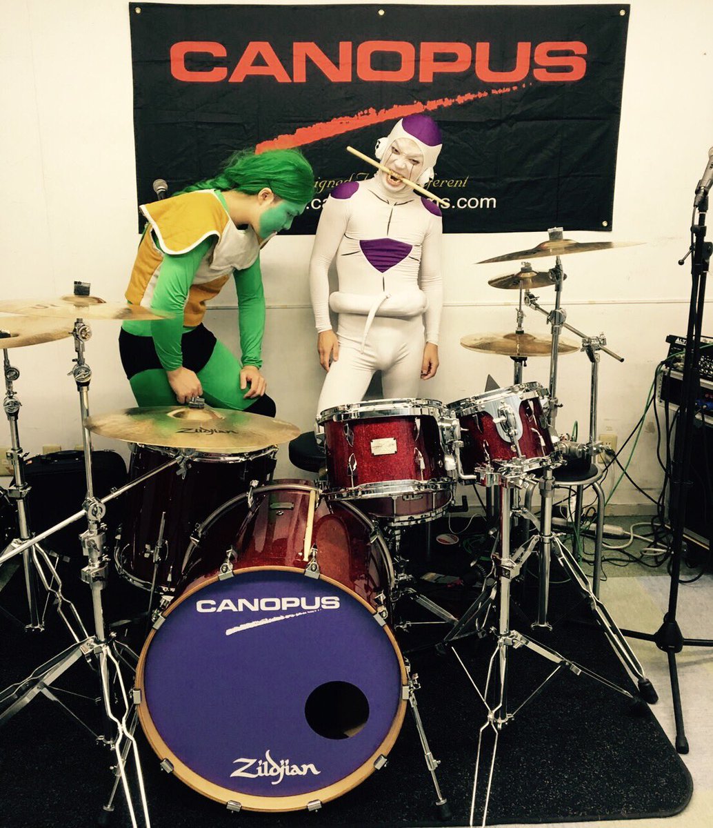 O Xrhsths フリーザック ドラム叩いてます Sto Twitter Shop Canopusにてドラムクリニック フリーザックがやって来る キエッ キエッ キエッ でした 今日も失言と無駄話が盛りだくさんの内容でしたが 楽しかったからいいか 笑 来てくれた方 そしてcanopus