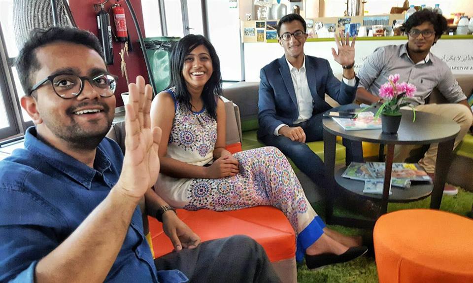 RekindleDxb's tweet photo. Here are the speakers from July's Rekindle! Thoughts were shared on gamification,mood mapping, and happiness! Watch! https://t.co/oMloAiO81J https://t.co/aZLfI40bI4