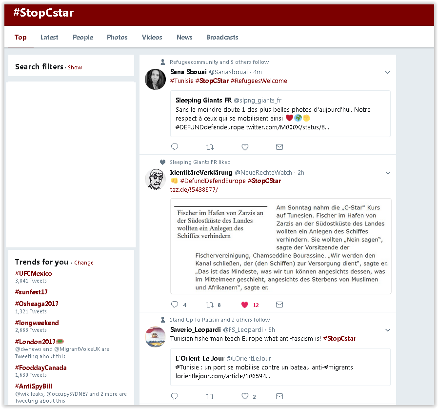 SRAntiFascism's tweet photo. #Autre #ScreenShot
Demoing
#Twtr:#JackDorsey R #NaziSympathizers
#StopCSTar IsBeing
#ShadowBanned EvenWith #Retweets
https://t.co/MSK2IyHMg6 https://t.co/JdcDI7tEJv