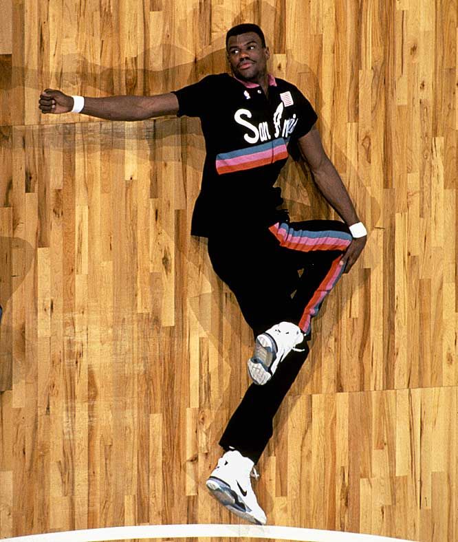 Happy Birthday to \The Admiral\ David Robinson, seen here rocking his iconic Command Force! 