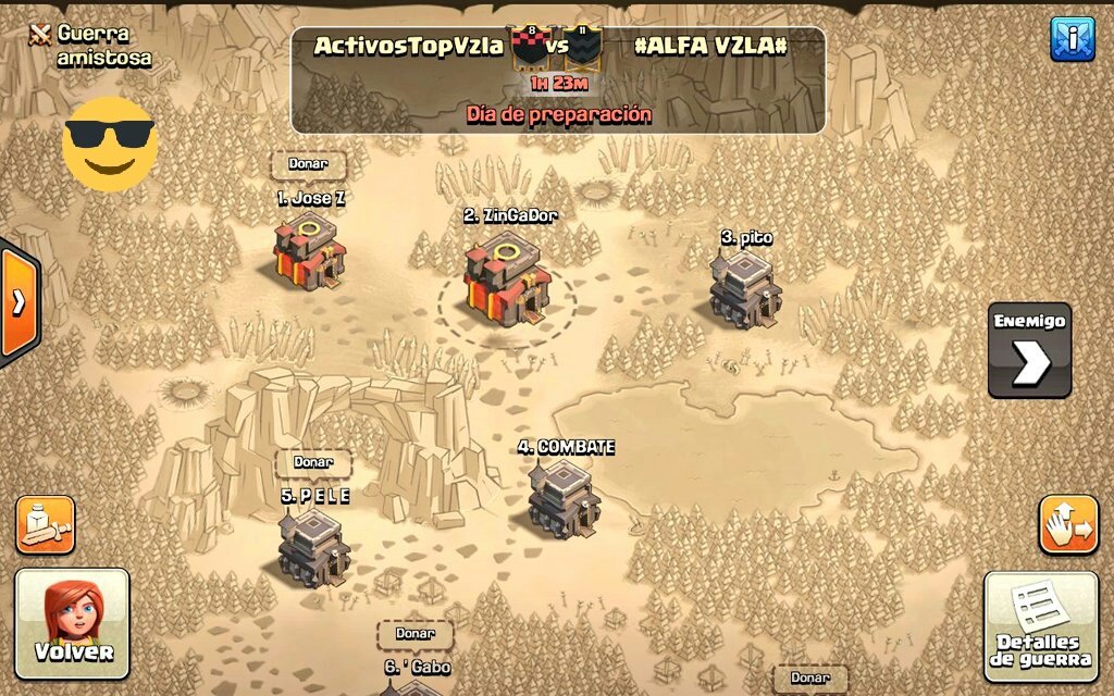 ActivosTopVzla's tweet photo. Hoy torneo @ACV_coc | ATV vs AV suerte https://t.co/pGVlfoOppU