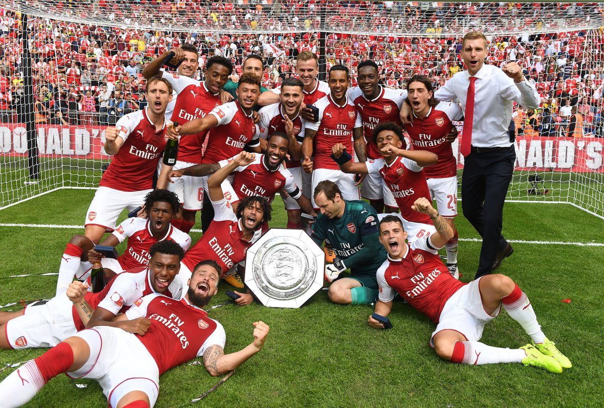 Arsenal's tweet image. #WeAreTheArsenal 🏆
