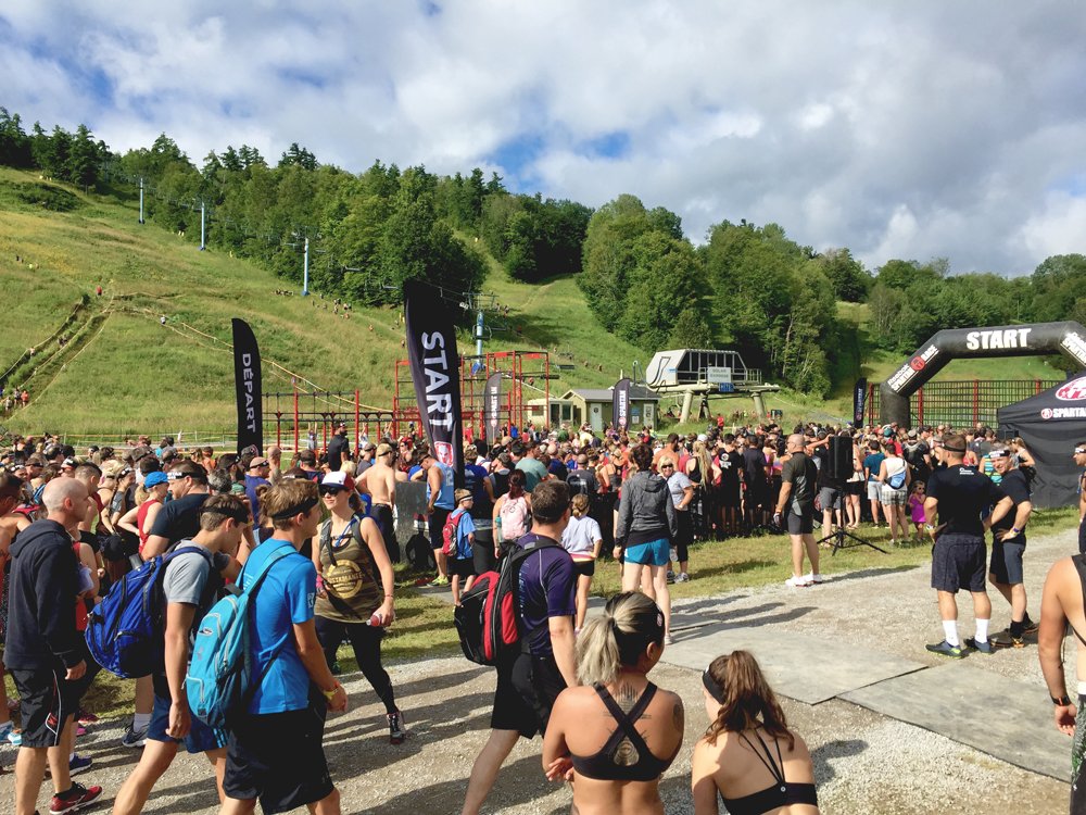 TinggleEnergy's tweet photo. Day 2 of the Ottawa @SpartanCanada race is starting! Go Spartans go! https://t.co/bx2qpLa8mO