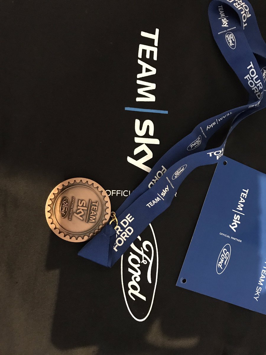 Hiltaldo's tweet photo. #tourdeford so if you come in first you've won right? https://t.co/o28B52UVl5