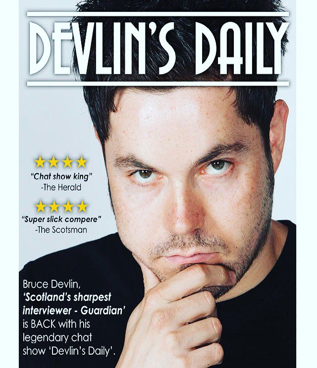 LM_Fringe's tweet image. Up next, Devlins Daily, with the one and only @BruceDevlin. 3pm, Le Monde (venue47.) Be there 👍🏻 #edfringe #devlins daily #venue47